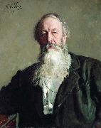 Ilya Repin Vladimir Stasov France oil painting artist